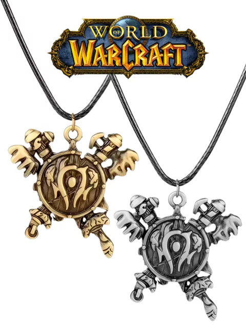 Кулон знамя Орков из World of Warcraft