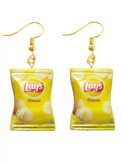 Серьги Лейс Lays