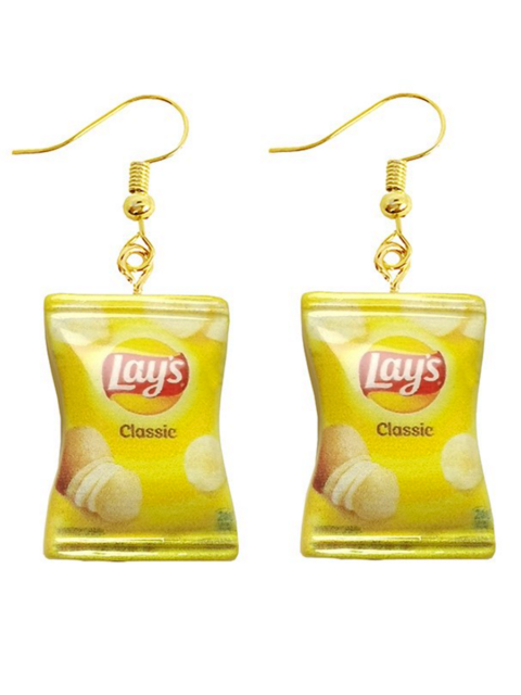 Серьги Лейс Lays