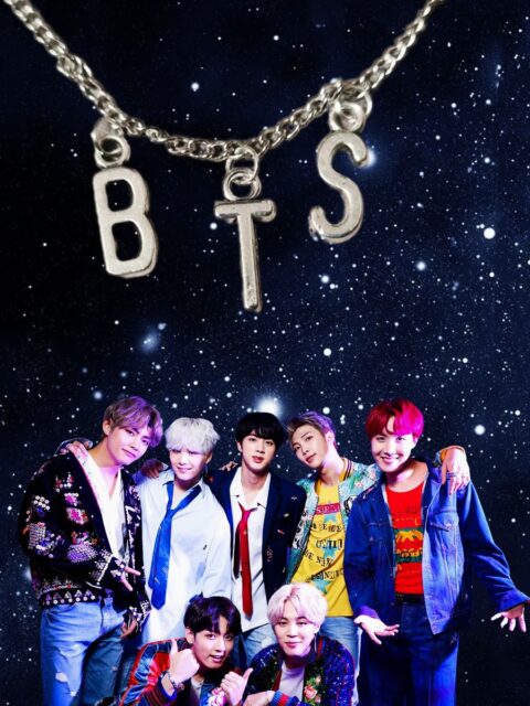 Ожерелье подвеска K-Pop группы БТС BTS
