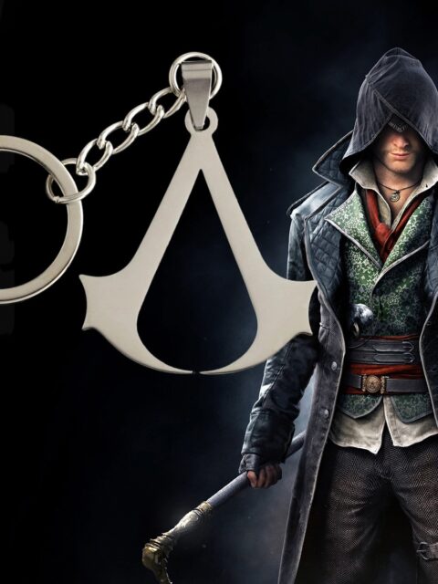 Брелок из игры Assassin's Creed Ассасcинс Крид нержавеющая сталь