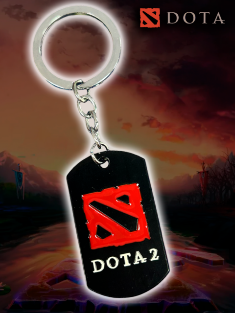 Брелок - жетон Логотип из игры Dota 2 Дота 2