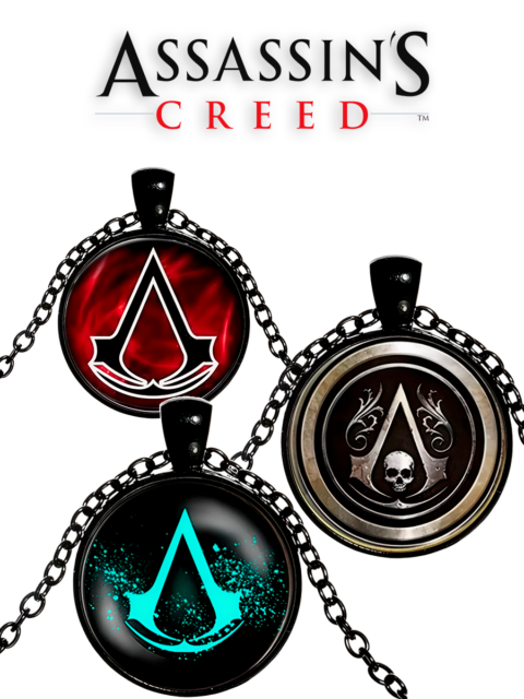 Кулон круглый Assassins Creed