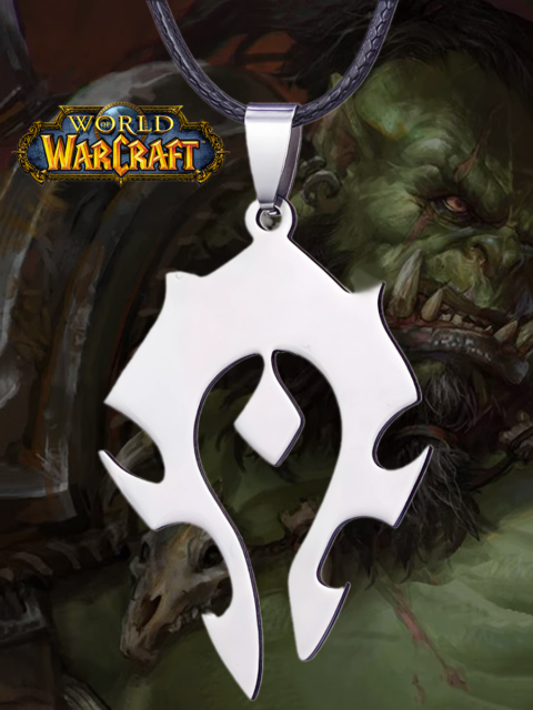 Кулон Знамя Орды из игры WOW World of Warcraft Варкрафт