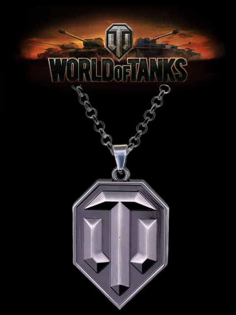 Кулон Логотип из игры World of Tanks Танки