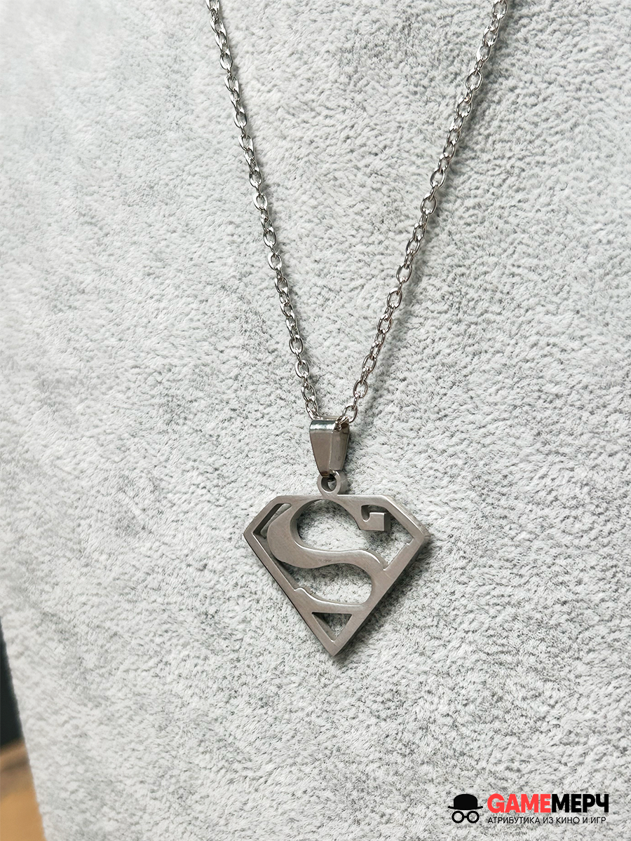 Кулон Супермен Superman DC Comics из нержавеющей стали — изображение 6