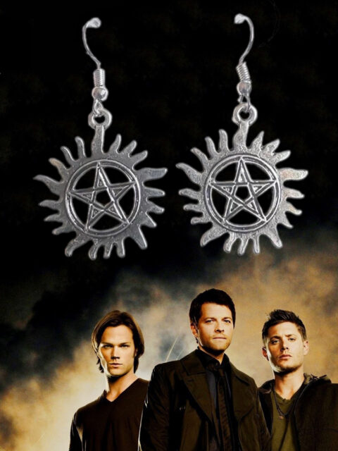 Серьги из сериала Сверхъестественное
