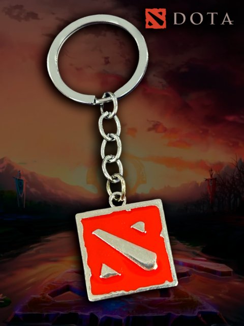 Брелок логотип из игры Дота 2 Dota 2