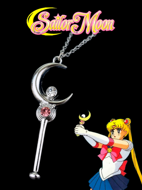 Кулон Лунная палочка из аниме Сейлор Мун Sailor Moon
