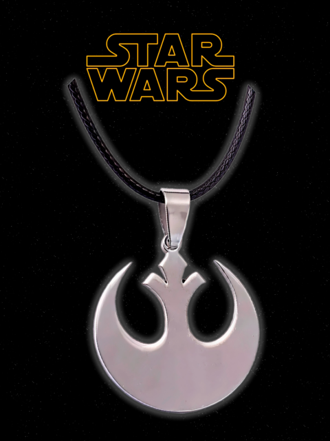 Кулон Rebel Alliance из фильма Звёздные войны Star Wars из нержавеющей стали