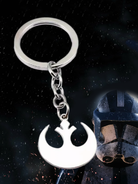 Брелок Rebel Alliance из нержавеющей стали из фильма Звездные войны Star Wars