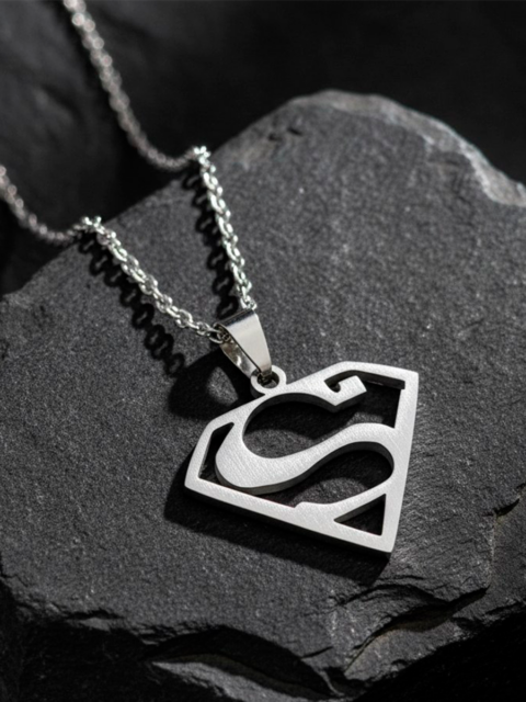 Кулон Супермен Superman DC Comics из нержавеющей стали