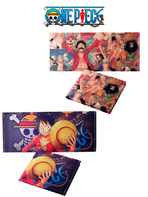 Холщовый кошелек -бумажник Монки де Луффи из аниме One Piece Ван Пис
