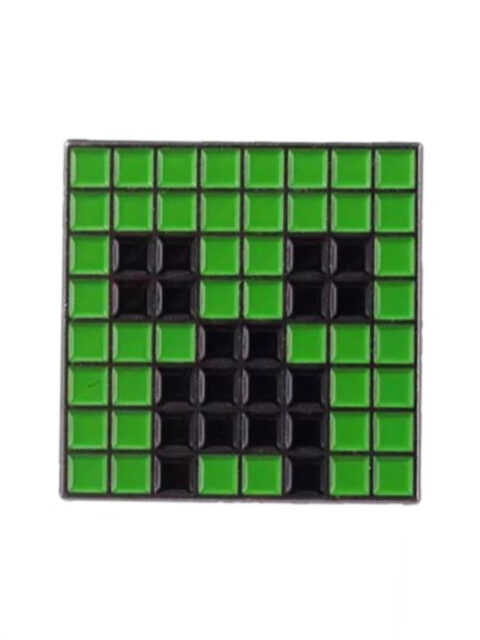 Значок Крипер из игры Майнкрафт Minecraft
