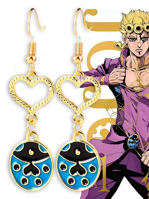 Серьги Джорно Джованна из аниме ДжоДжо JoJo