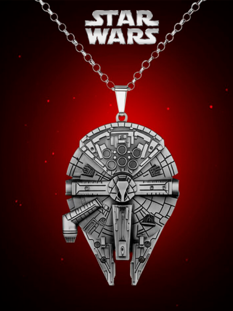 Кулон Космический корабль Сокол Тысячелетия Звёздные войны Star Wars