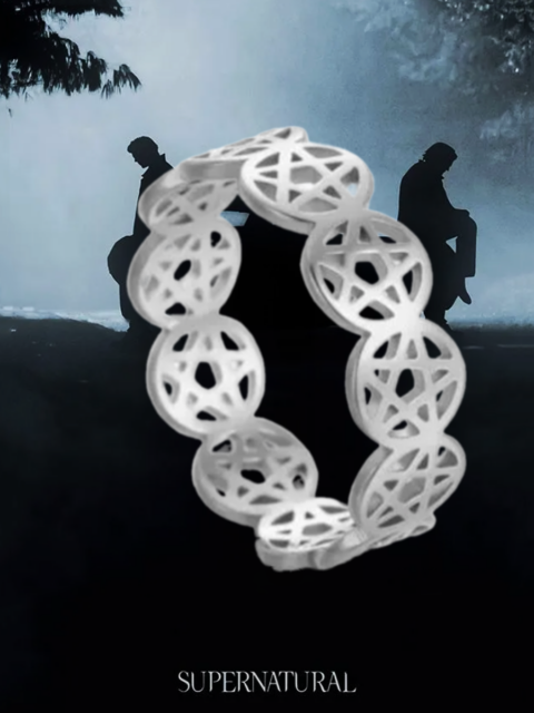 Кольцо из нержавеющей стали из сериала Сверхъестественное