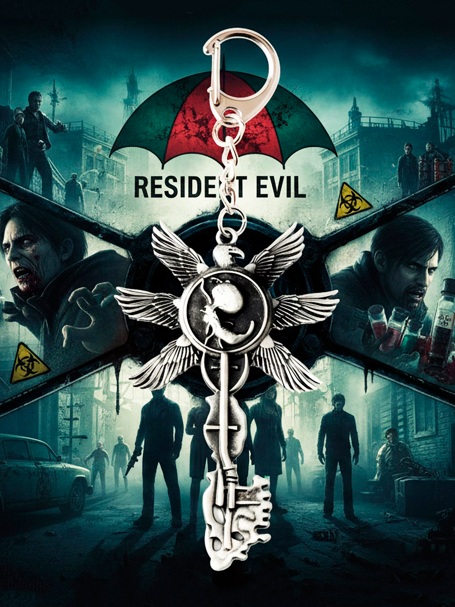 Брелок шестикрылый нерожденный ключ из игры Resident Evil 8 (Village) — изображение 3
