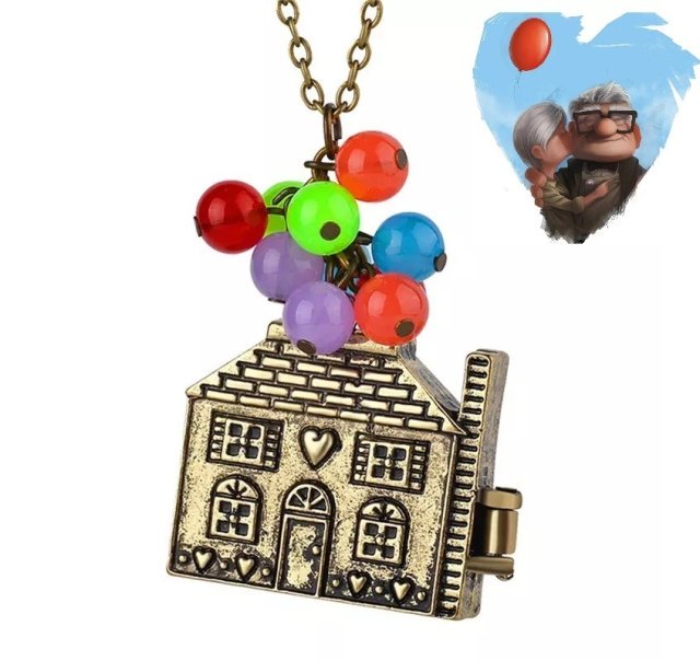 Кулон Дом с шарами из мультфильма Вверх