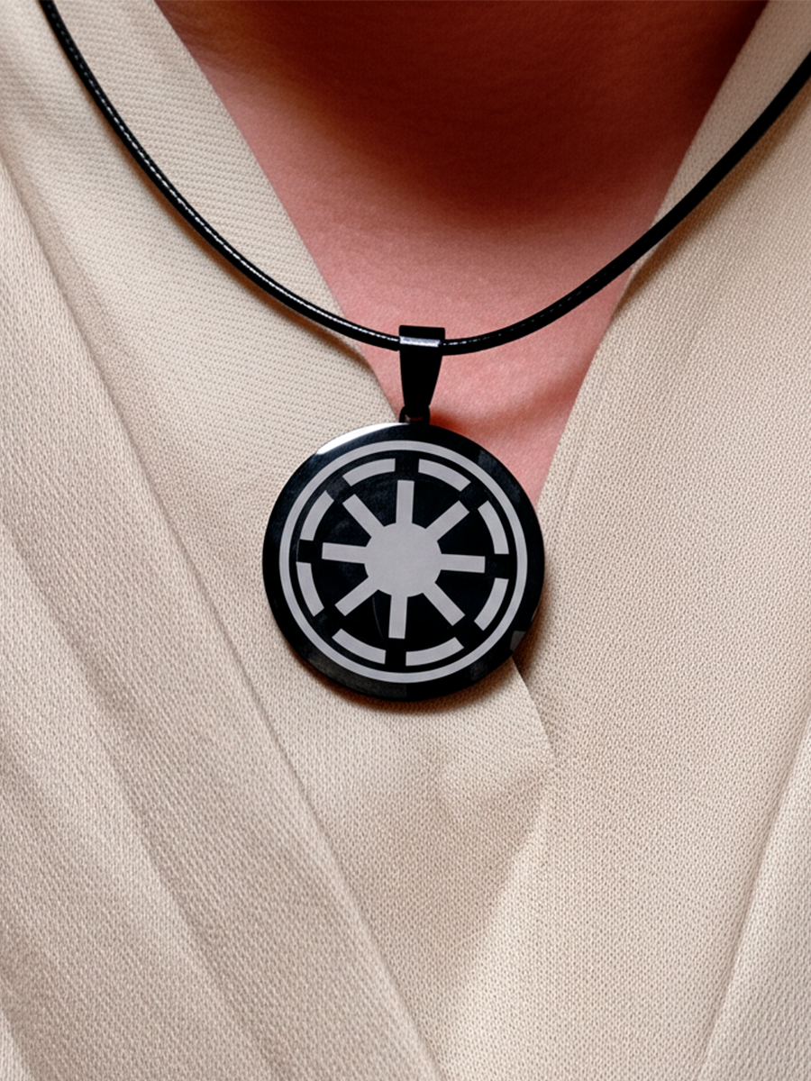 Кулон Имперский герб из фильма Звездные войны Star Wars из нержавеющей стали — изображение 4