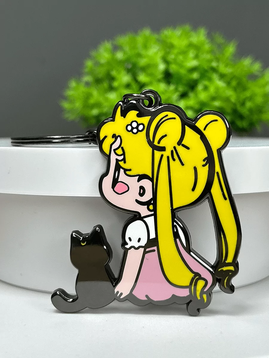Брелок металлический из аниме Sailor Moon Сейлор Мун — изображение 12