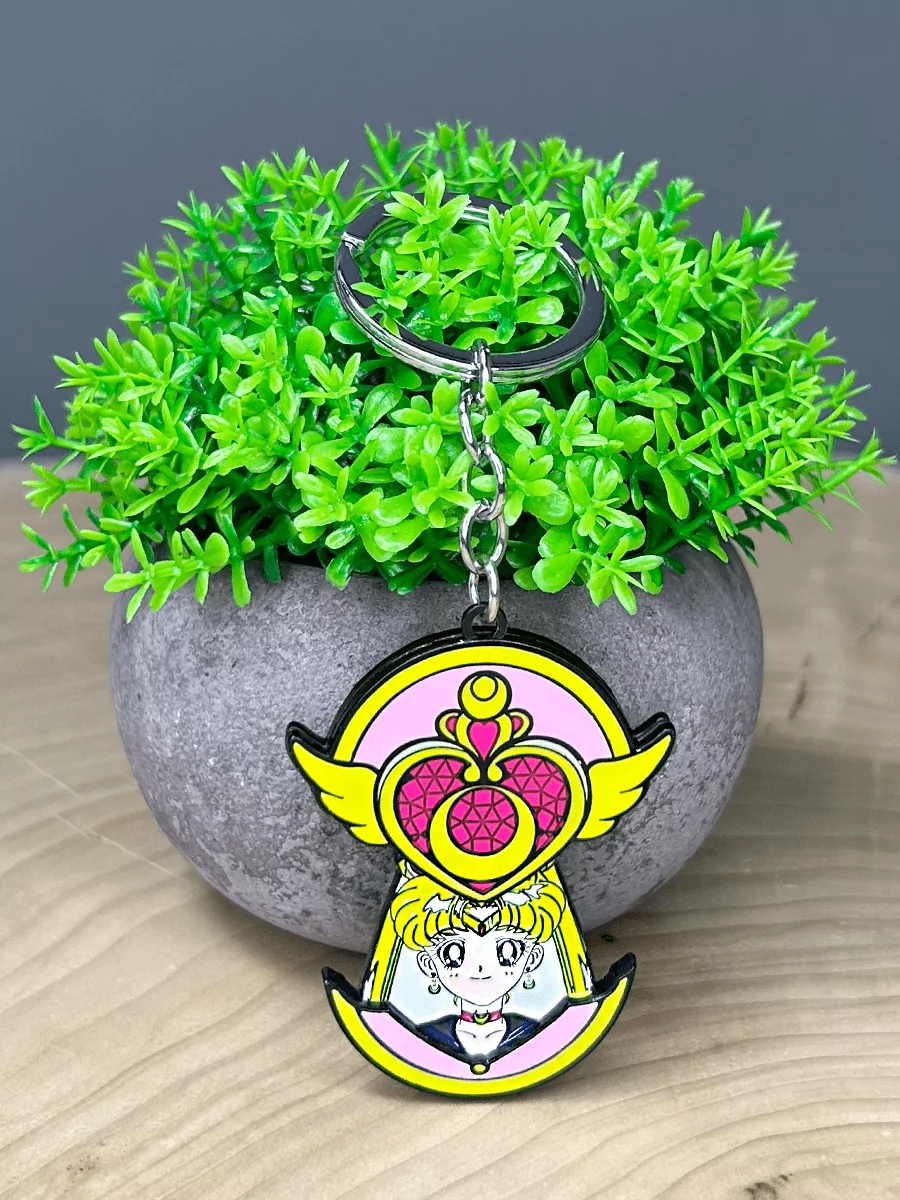 Брелок металлический из аниме Sailor Moon Сейлор Мун — изображение 8