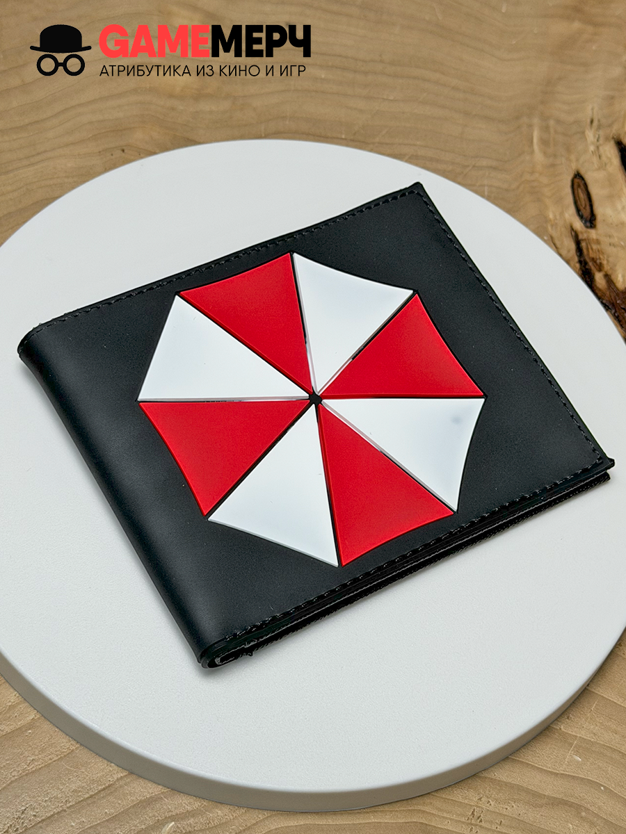 Кошелек - бумажник силиконовый Umbrella Corporation из игры Resident Evil Амбрелла — изображение 4
