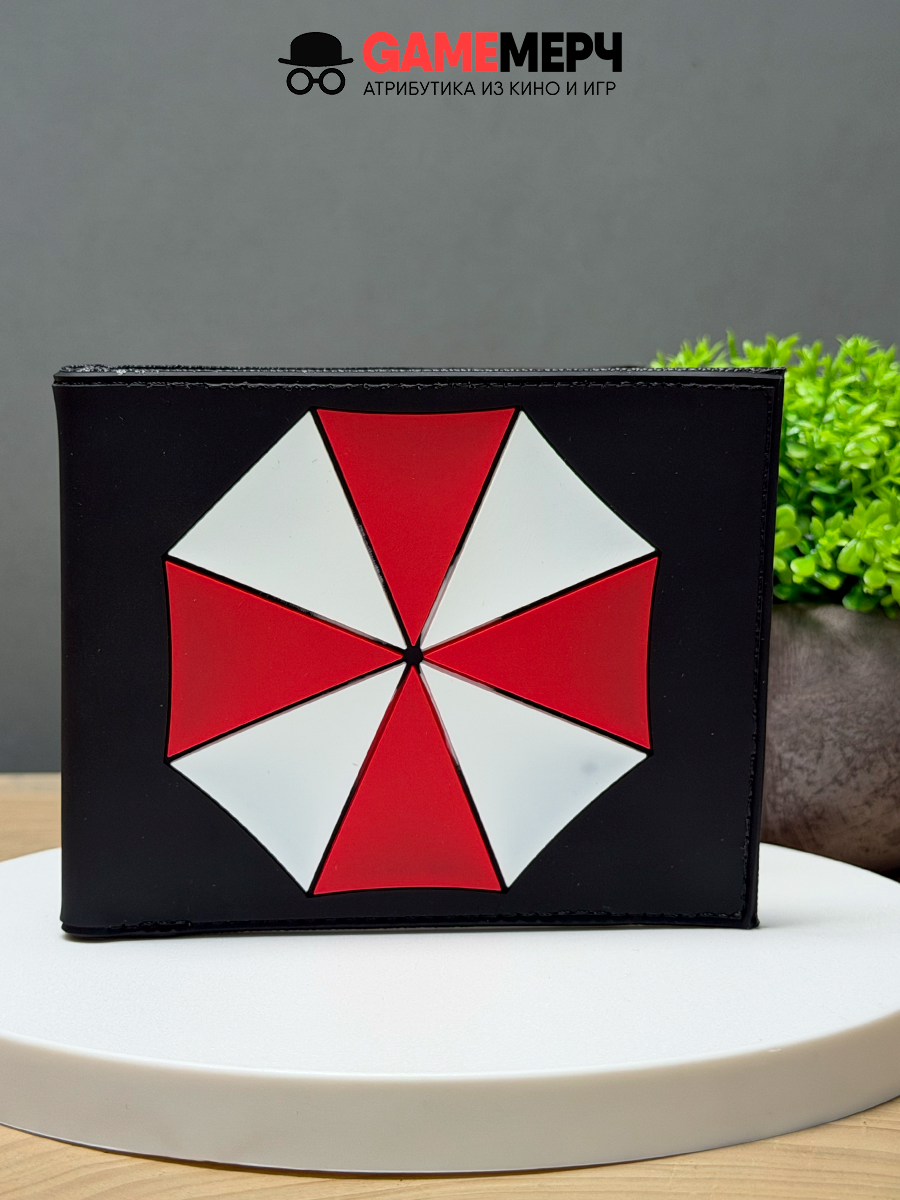 Кошелек - бумажник силиконовый Umbrella Corporation из игры Resident Evil Амбрелла — изображение 5