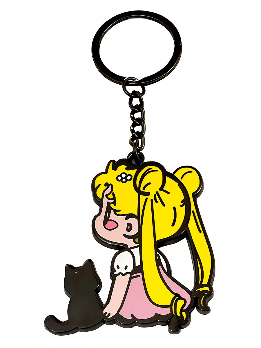 Брелок металлический из аниме Sailor Moon Сейлор Мун — изображение 11