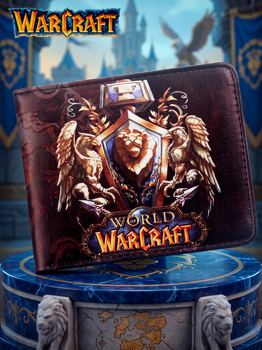Кошелек бумажник с символом Орды и Альянса из игры World of Warcraft WOW — изображение 23