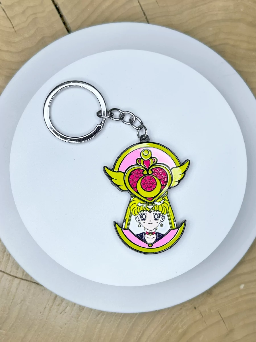 Брелок металлический из аниме Sailor Moon Сейлор Мун — изображение 6