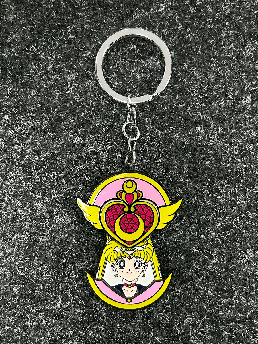 Брелок металлический из аниме Sailor Moon Сейлор Мун — изображение 5