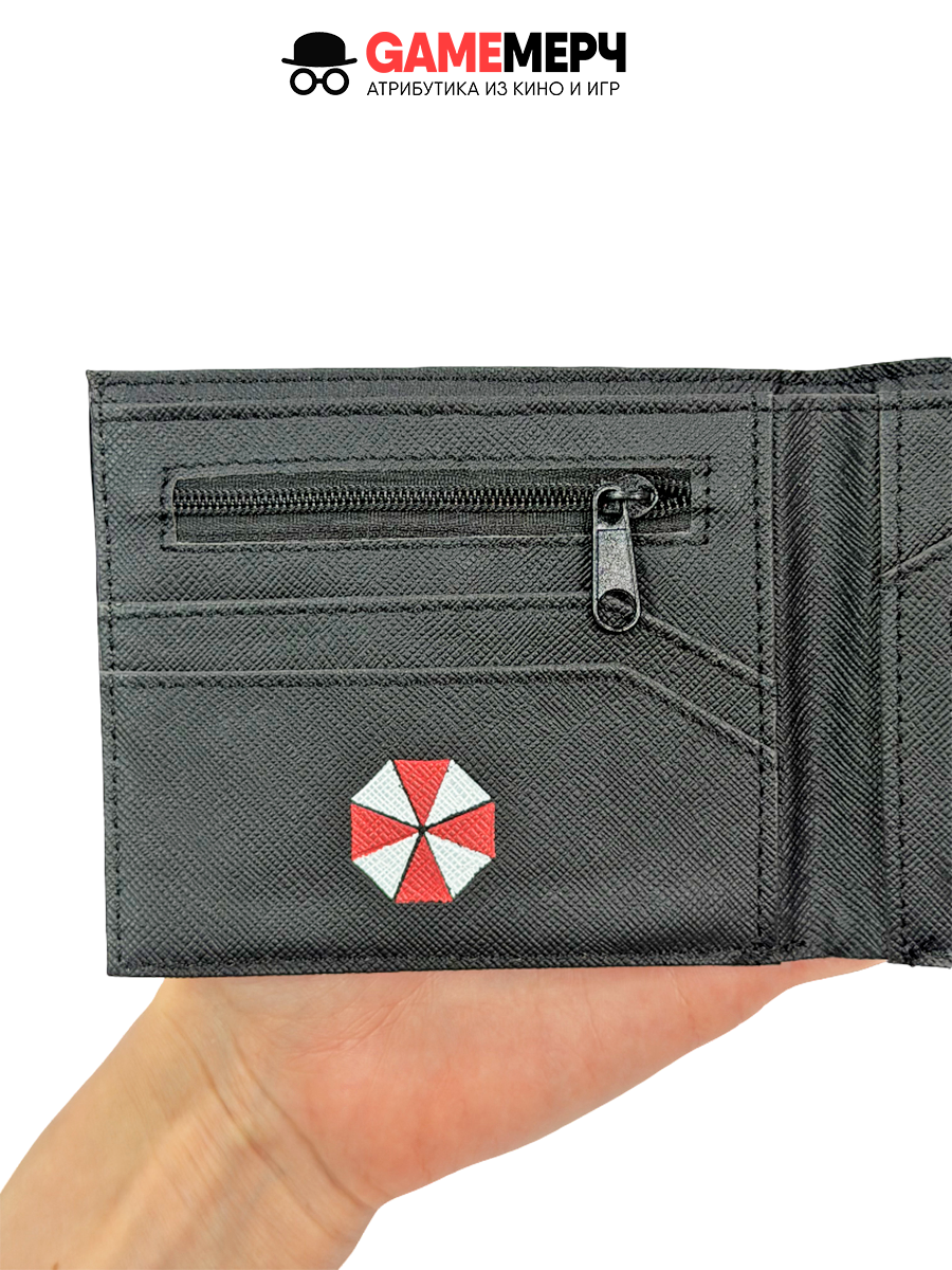 Кошелек - бумажник силиконовый Umbrella Corporation из игры Resident Evil Амбрелла — изображение 10