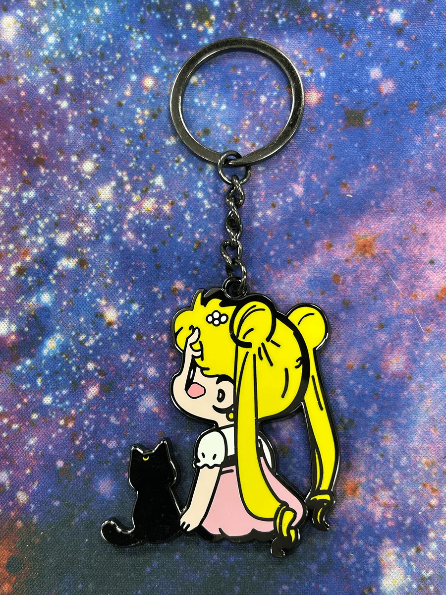 Брелок металлический из аниме Sailor Moon Сейлор Мун — изображение 14