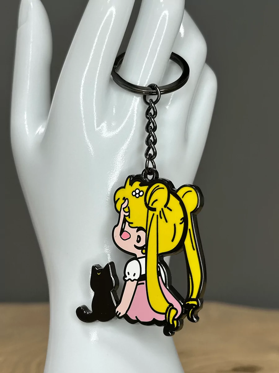 Брелок металлический из аниме Sailor Moon Сейлор Мун — изображение 13