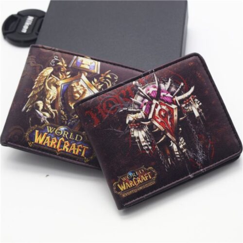 Кошелек бумажник с символом Орды и Альянса из игры World of Warcraft WOW
