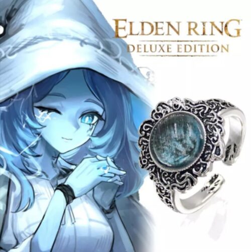 Кольцо Элден с камнем из игры Elden Ring