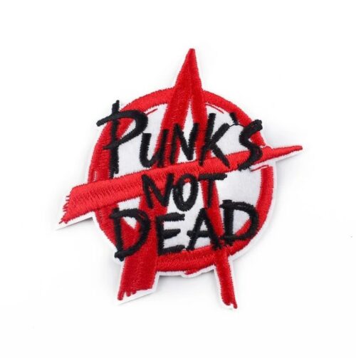 Нашивка Анархия Punks not dead
