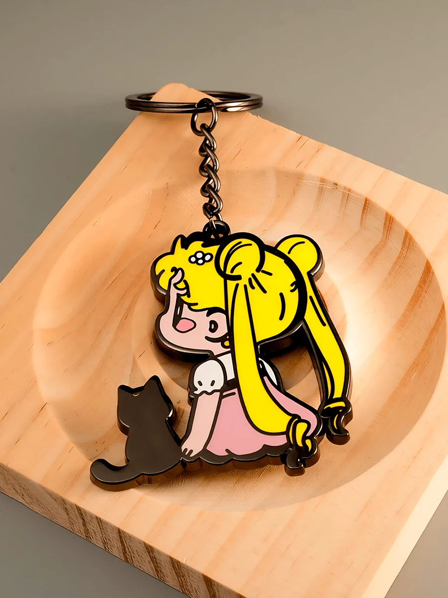 Брелок металлический из аниме Sailor Moon Сейлор Мун — изображение 15