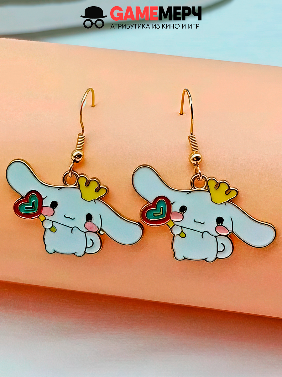 Серьги Корица с конфетой аниме Мелоди Onegai My Melody — изображение 2