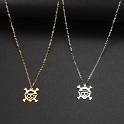 Кулон Монки Де Луффи из нержавеющей стали из аниме One Piece
