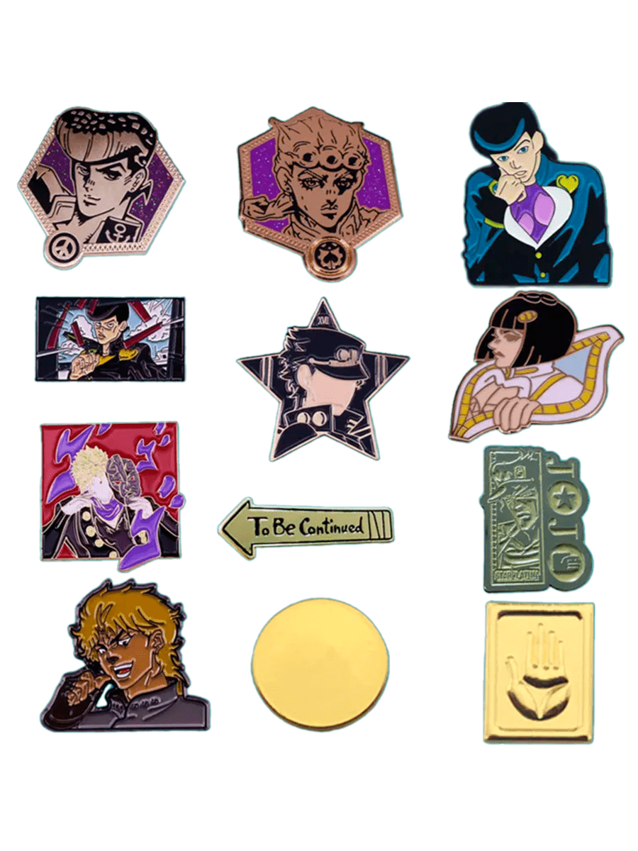 Значок ДжоДжо из аниме Jojo