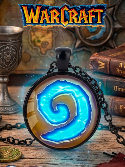 Кулон Хартстоун из игры World of Warcraft WOW Alliance