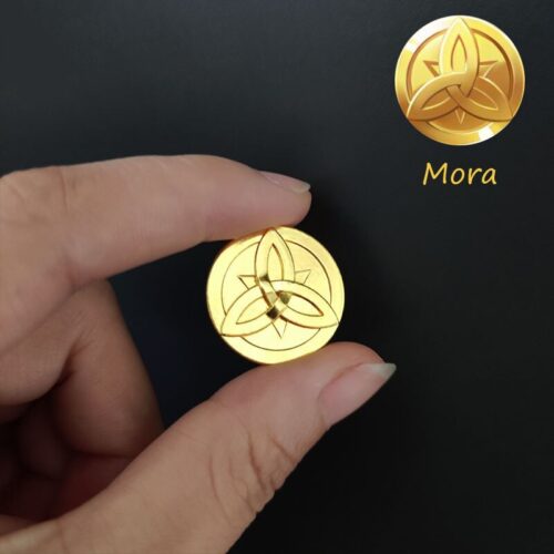 Монеты Мора из аниме игры Геншин импакт