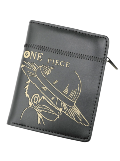 Кошелек черный Монки Де Луффи из аниме One Piece