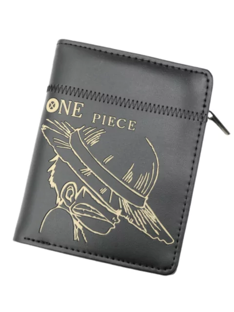 Кошелек черный Монки Де Луффи из аниме One Piece
