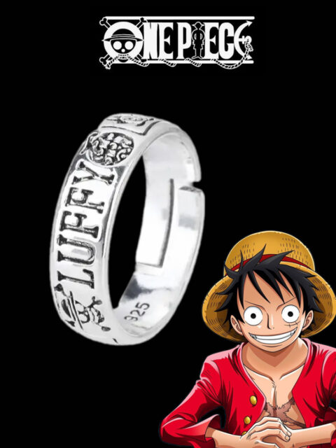 Кольцо регулируемое Монки де Луффи из аниме One Piece