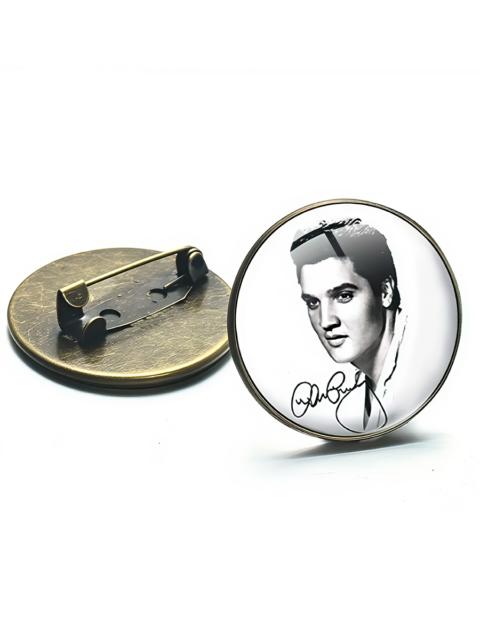 Значок - брошь Король рок-н-ролла Elvis Presley Элвис Пресли