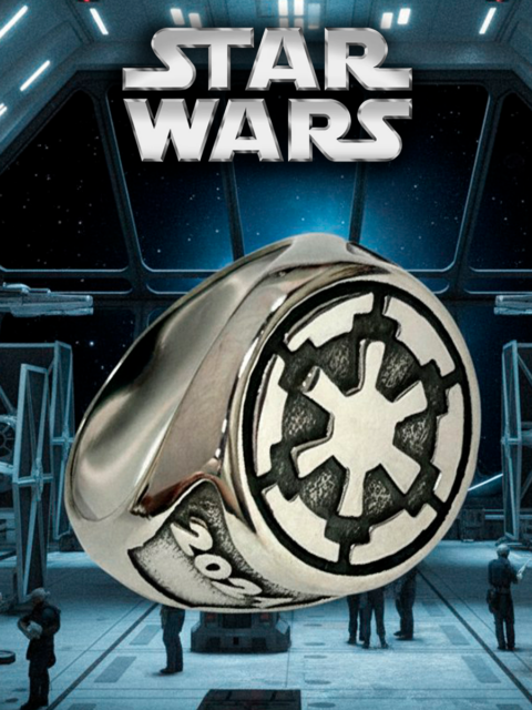 Кольцо Имперский герб из фильма Звездные войны Star Wars