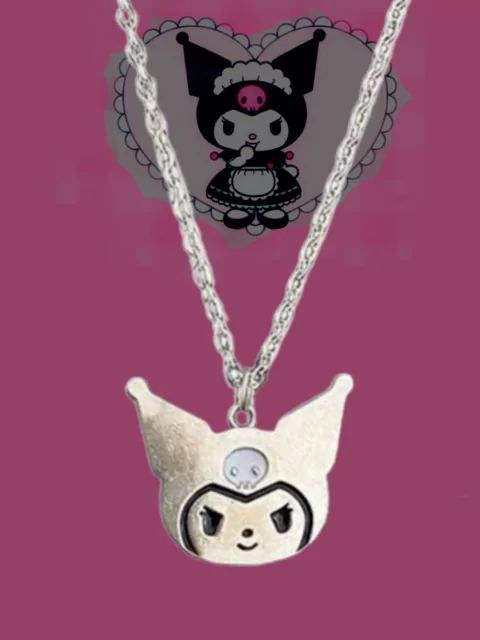 Кулон Куроми из нержавеющей стали из аниме Onegai My Melody